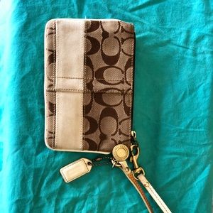 Coach wristlet